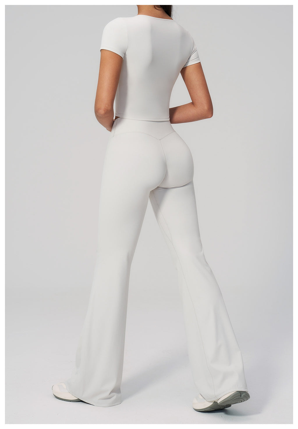 Aura Flow Set — Crop Tee & Flare