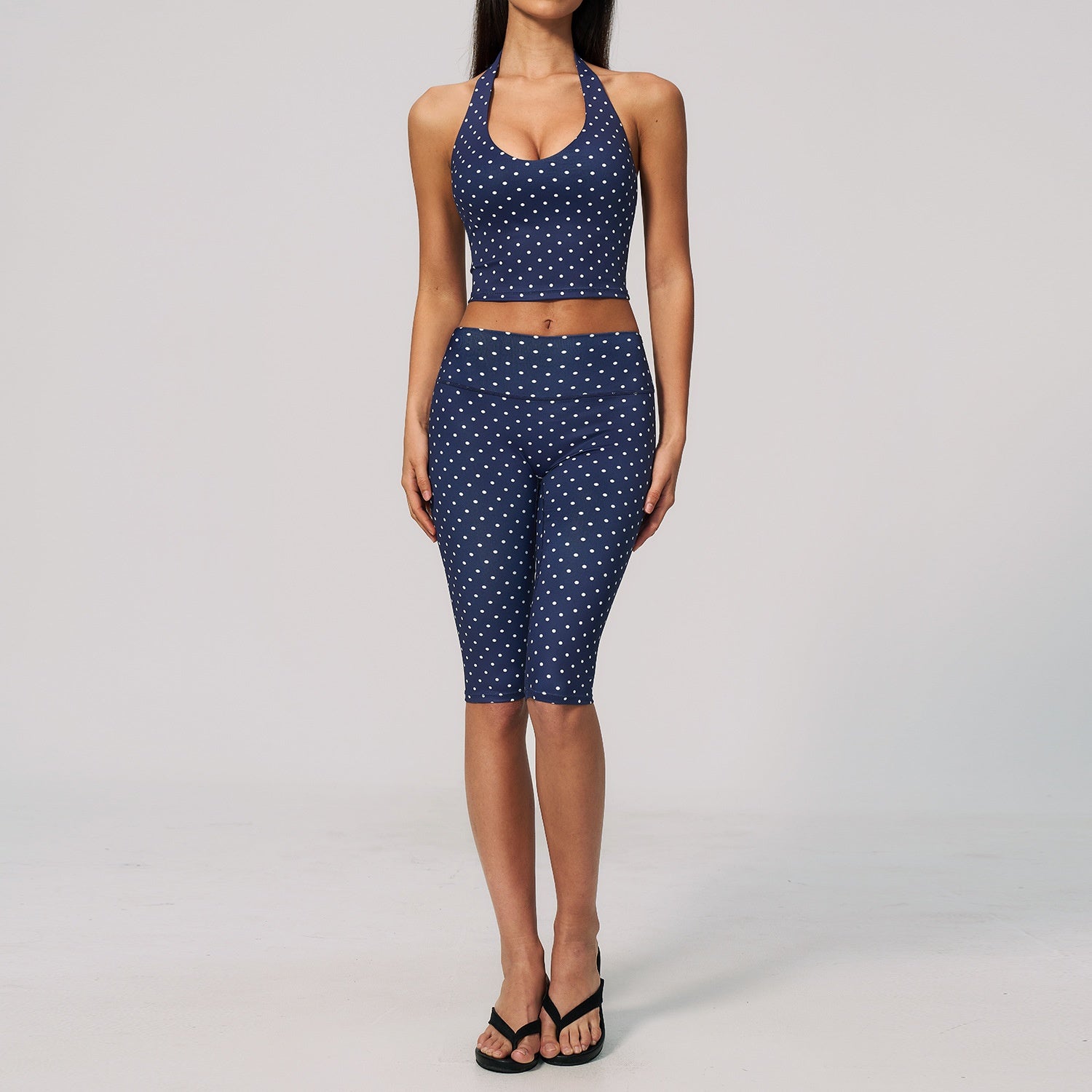 Aura Spot Halter Set