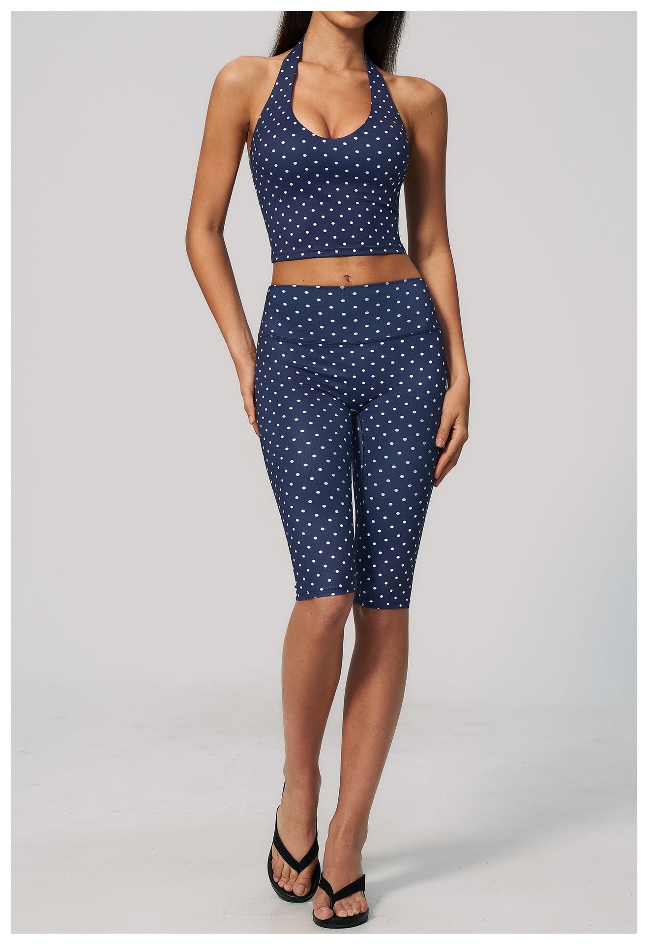 Aura Spot Halter Set