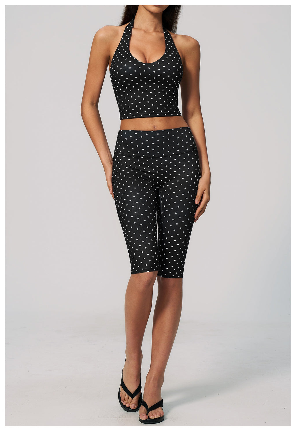 Aura Spot Halter Set